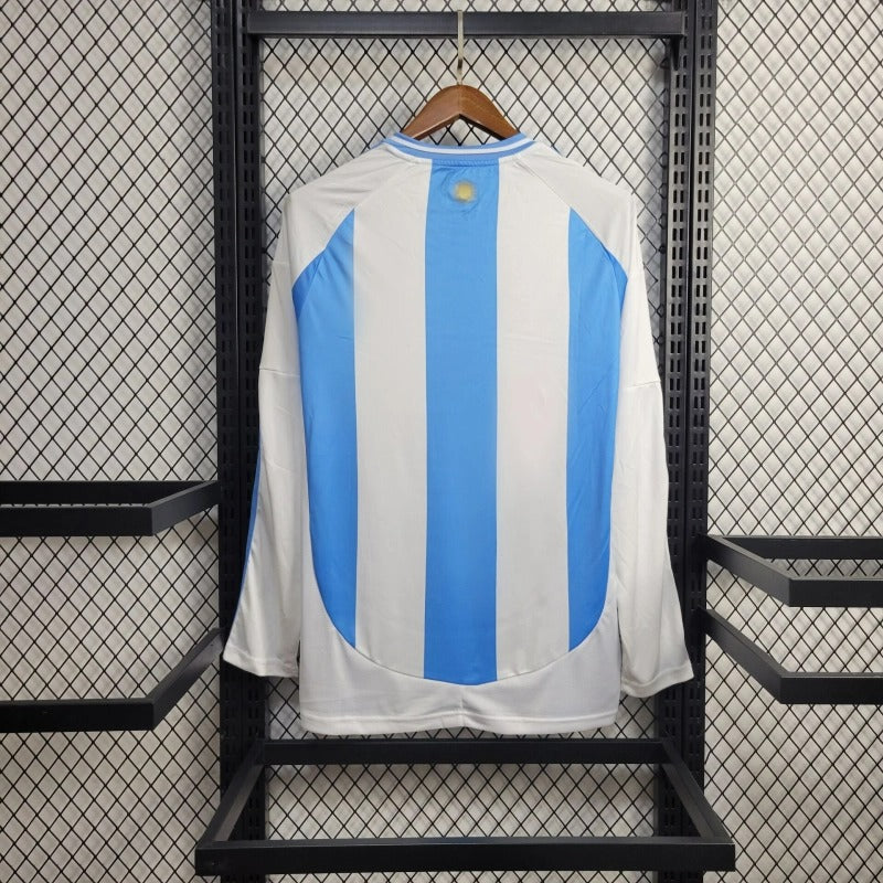 Camisa Argentina 1 - Manga Longa - 2024/25