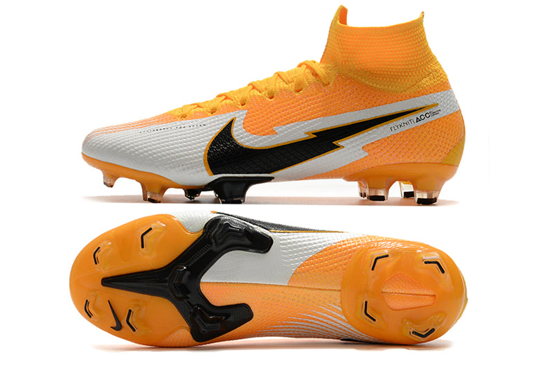Nike Mercurial Superfly 8 Elite - Laranja/Branco - Campo