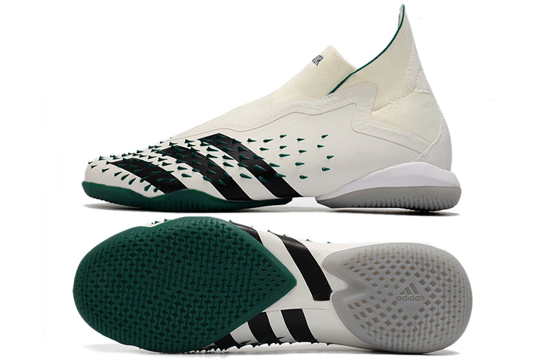 Adidas Predator Freak + - Bege/Preto - Futsal