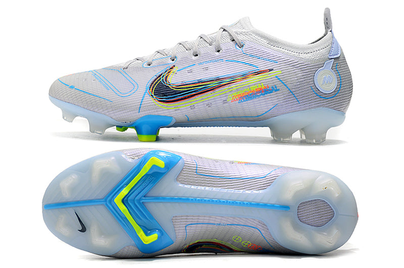 Nike Mercurial Vapor XIV Elite - Cinza/Azul - Campo