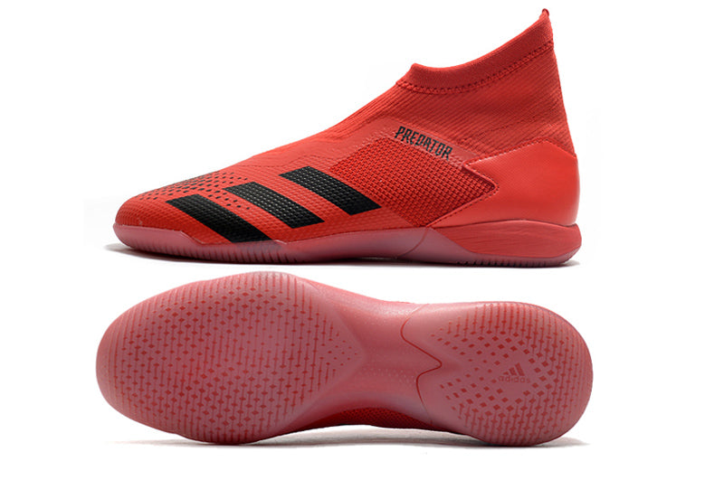 Adidas PREDATOR 20.3 Laceless IN - Laranja Escuro - Futsal