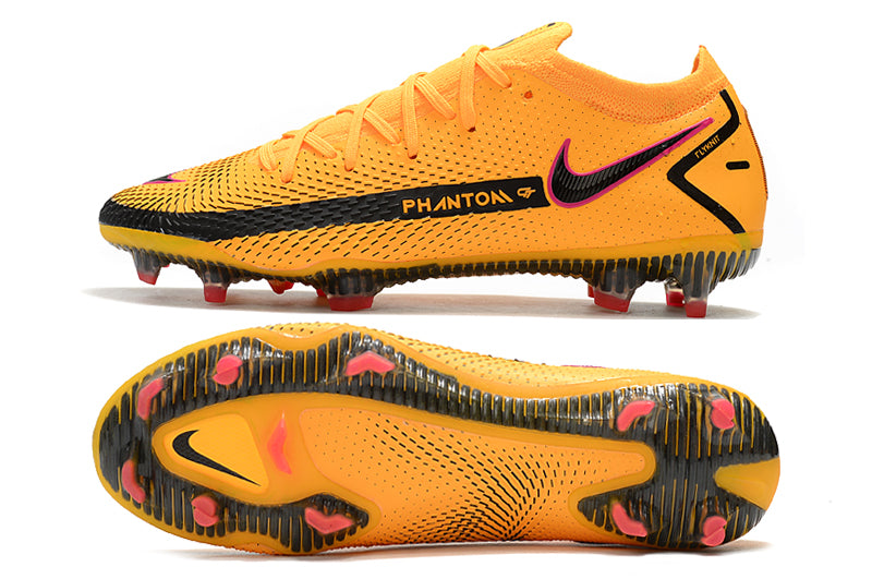 Nike Phantom GT Elite - Laranja e Preto - Campo