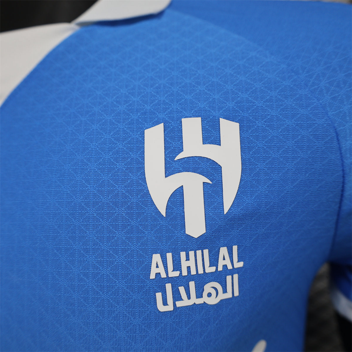 Camisa Al Hilal 70 anos - Modelo Jogador - 24/25