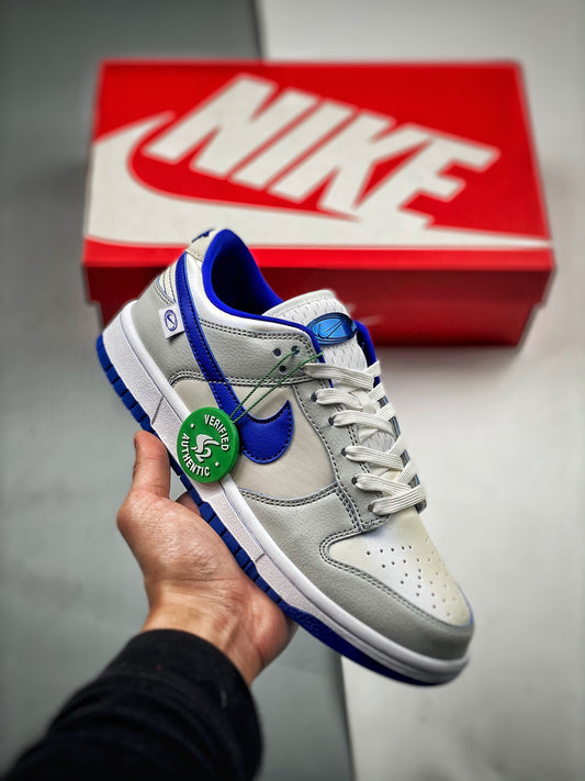 Tênis Nike Dunk Low Worldwide Pack - White Game Royal