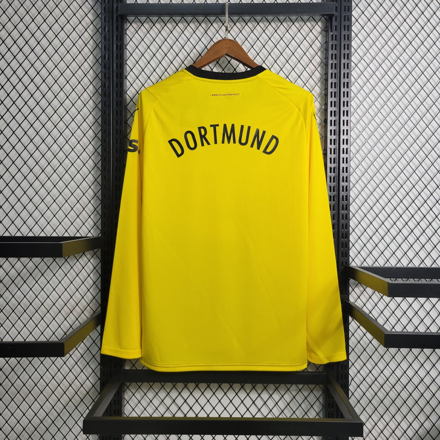 Camisa Borussia Dortmund 1 - Manga Longa - 23/24