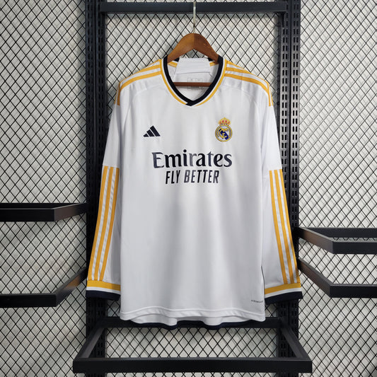 Camisa Real Madrid 1 - Manga Longa - 2023/24