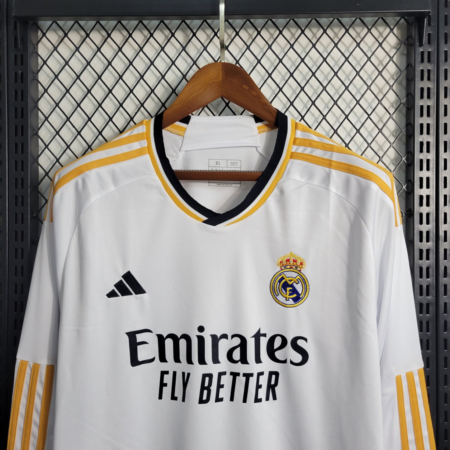 Camisa Real Madrid 1 - Manga Longa - 2023/24