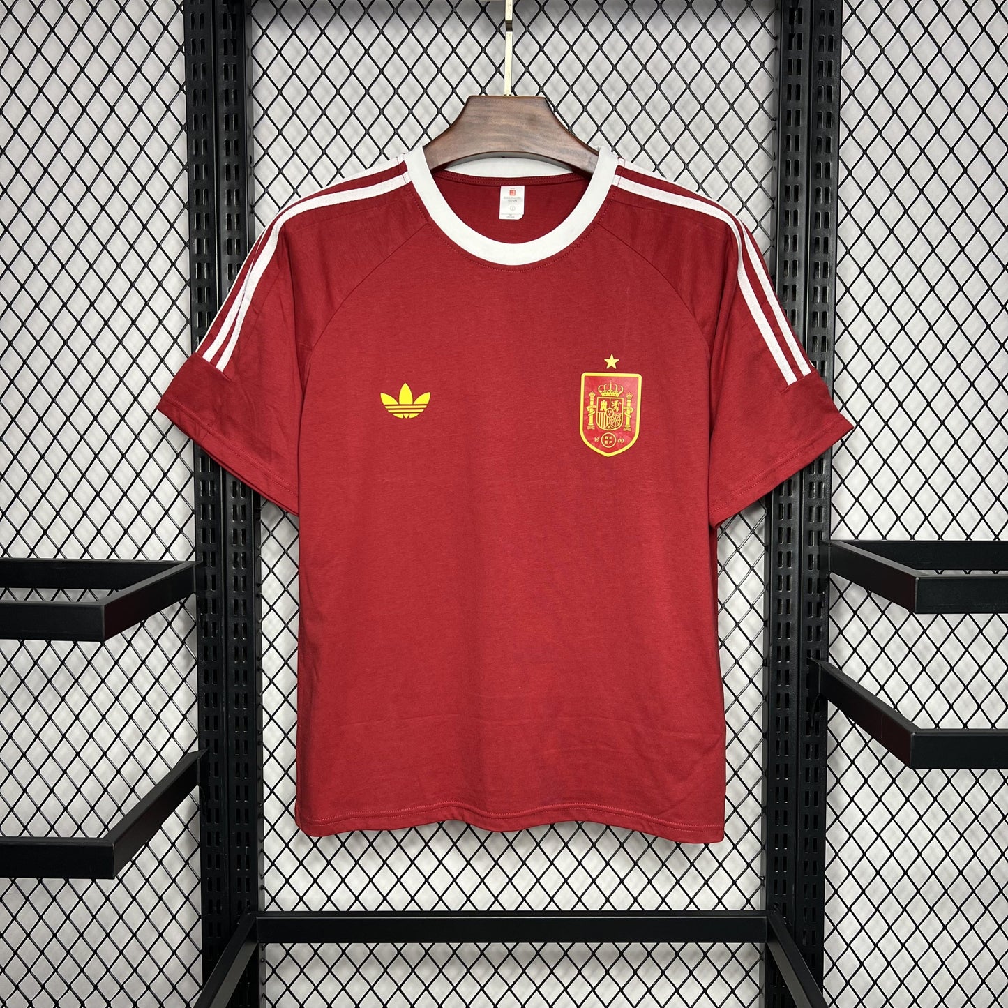 Camisa Espanha Estilo Retrô 2 - 2024/25