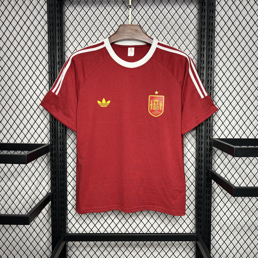 Camisa Espanha Estilo Retrô 2 - 2024/25