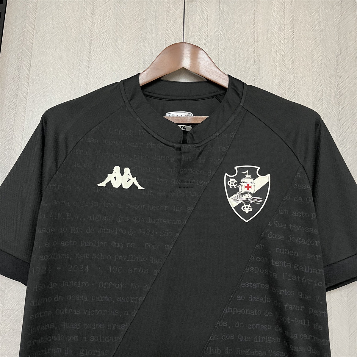 Camisa Vasco Black - 2024/25