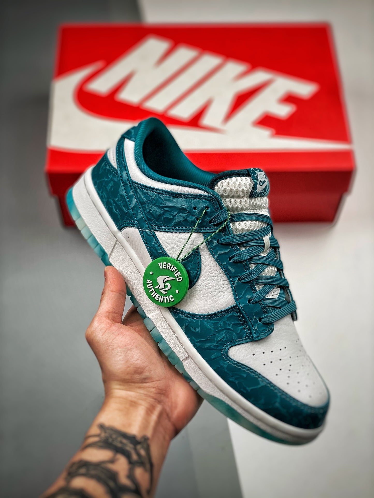 Tênis Nike Dunk Low Ocean