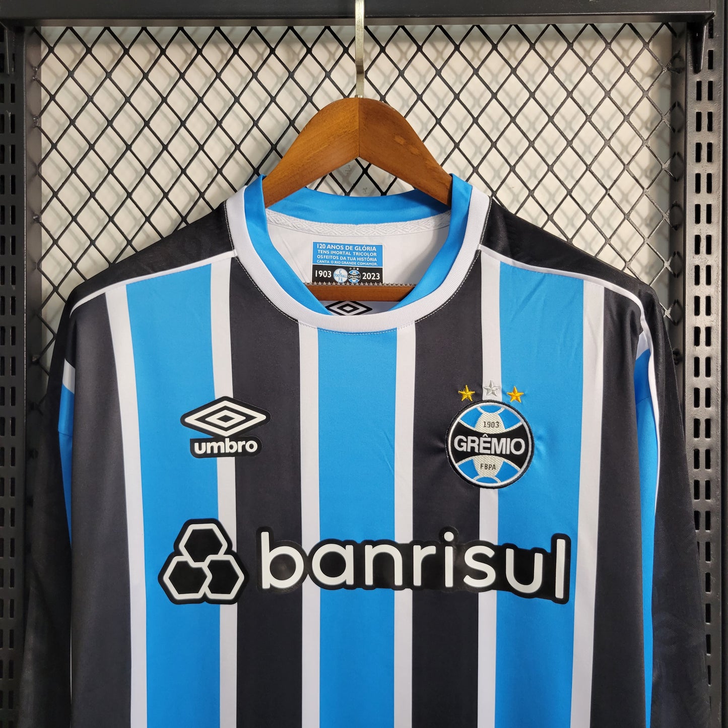 Camisa Grêmio 1 - Manga Longa - 23/24