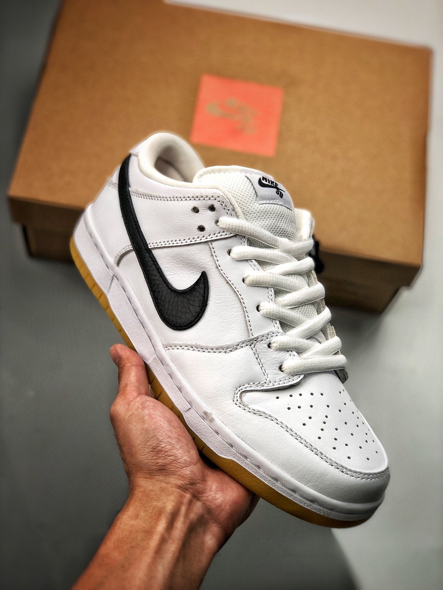 Nike SB Dunk Low Orange Label White