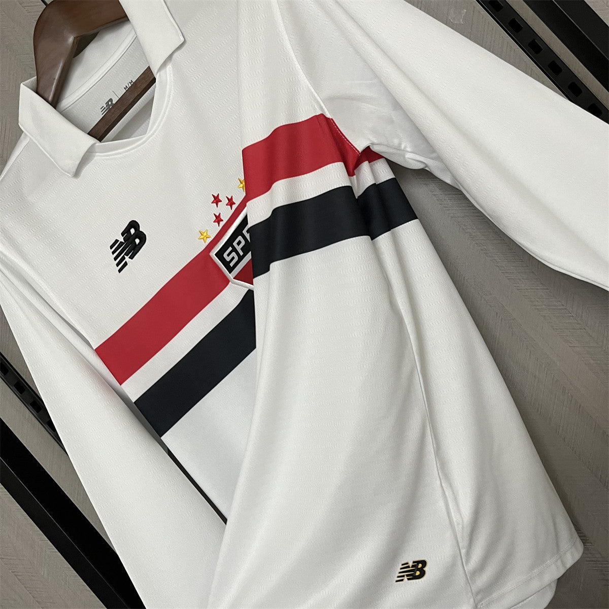 Camisa São Paulo 1 - Manga Longa - 24/25
