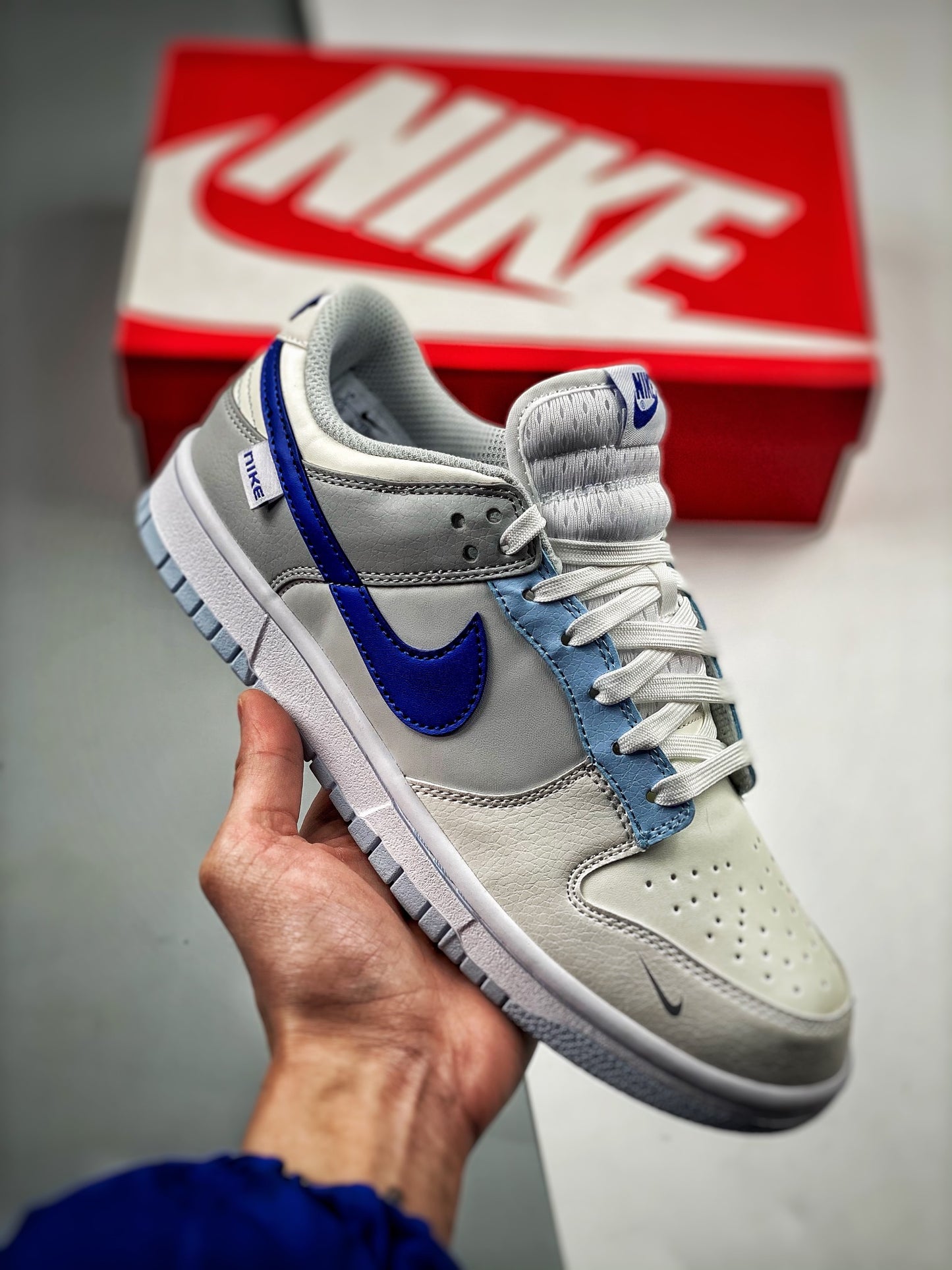 Nike Dunk Low GS Ivory Hyper Royal