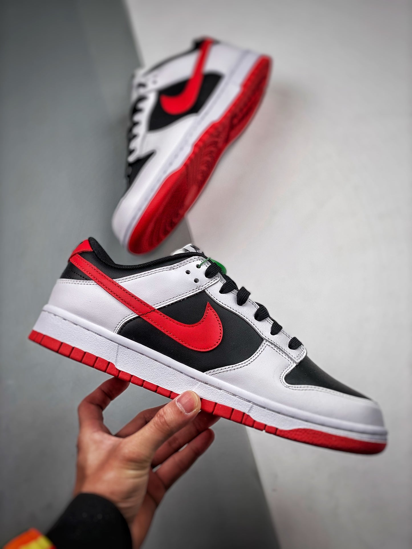 Nike Dunk Low Retro White Black University Red