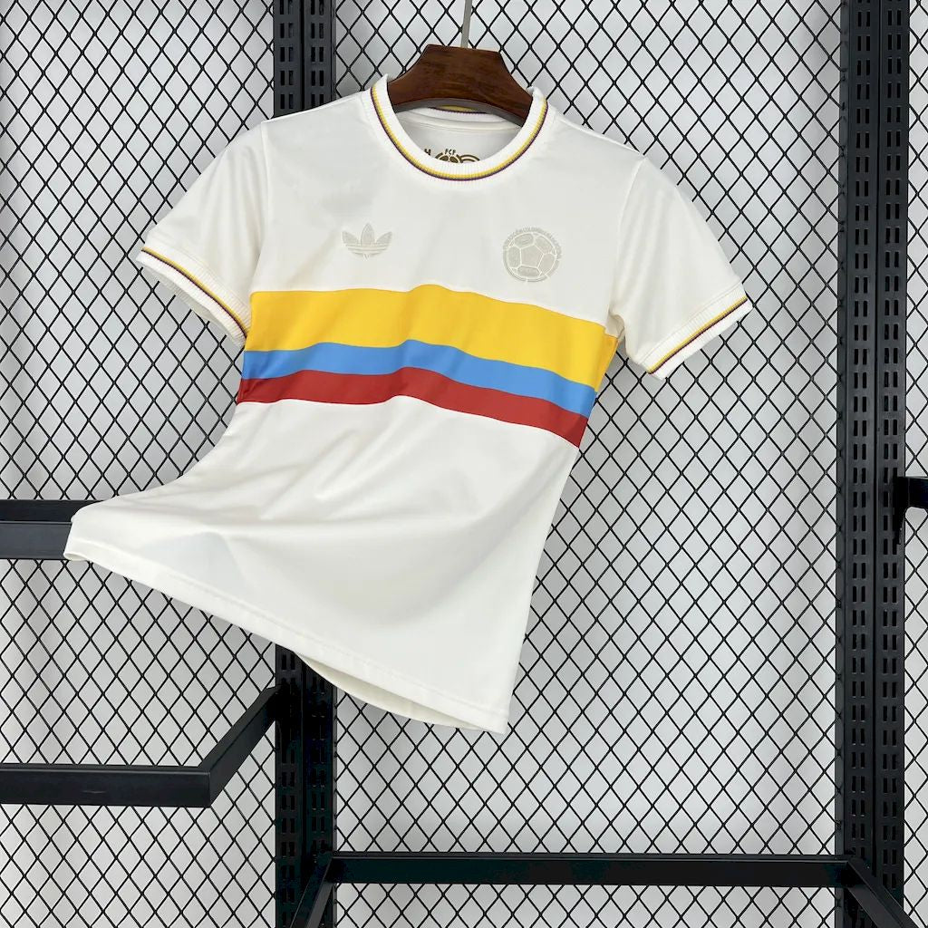 Camisa Colombia - 100º aniversário - Feminina - 2024/25