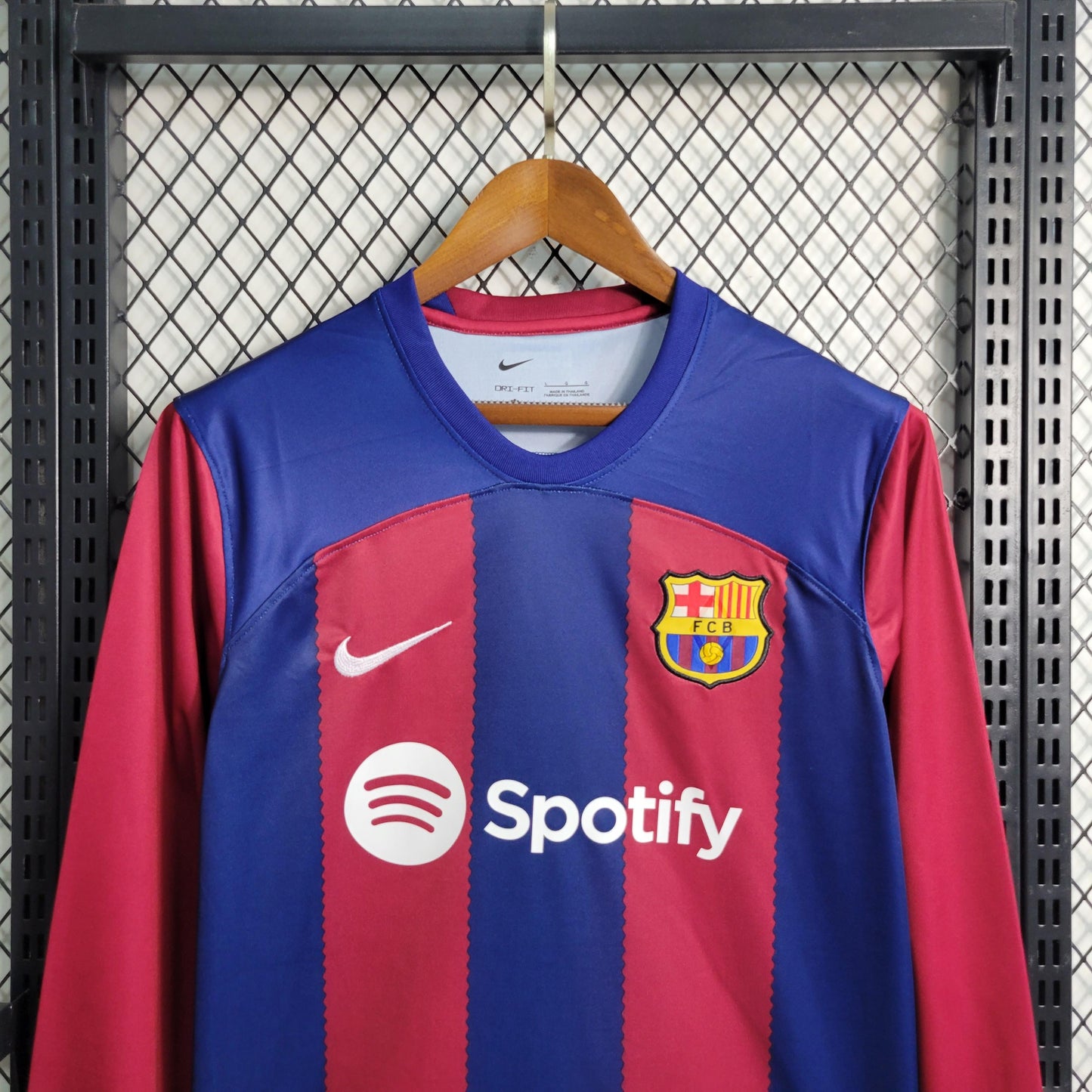 Camisa Barcelona 1 - Manga Longa - 2023/24