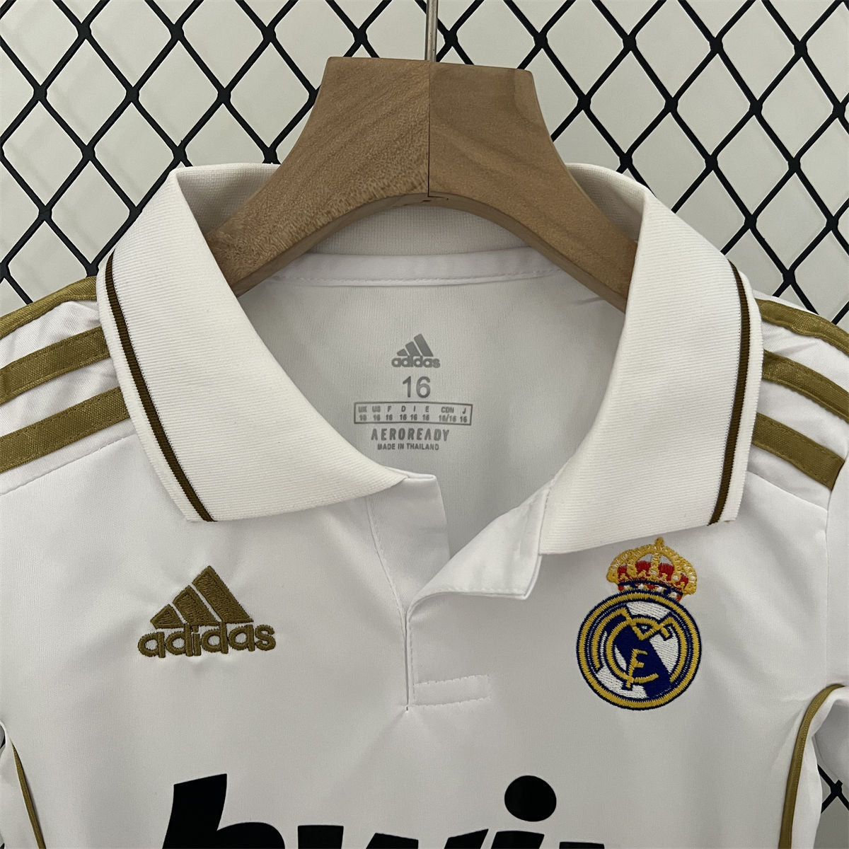 Kit Infantil Real Madrid Retrô - 2011/12