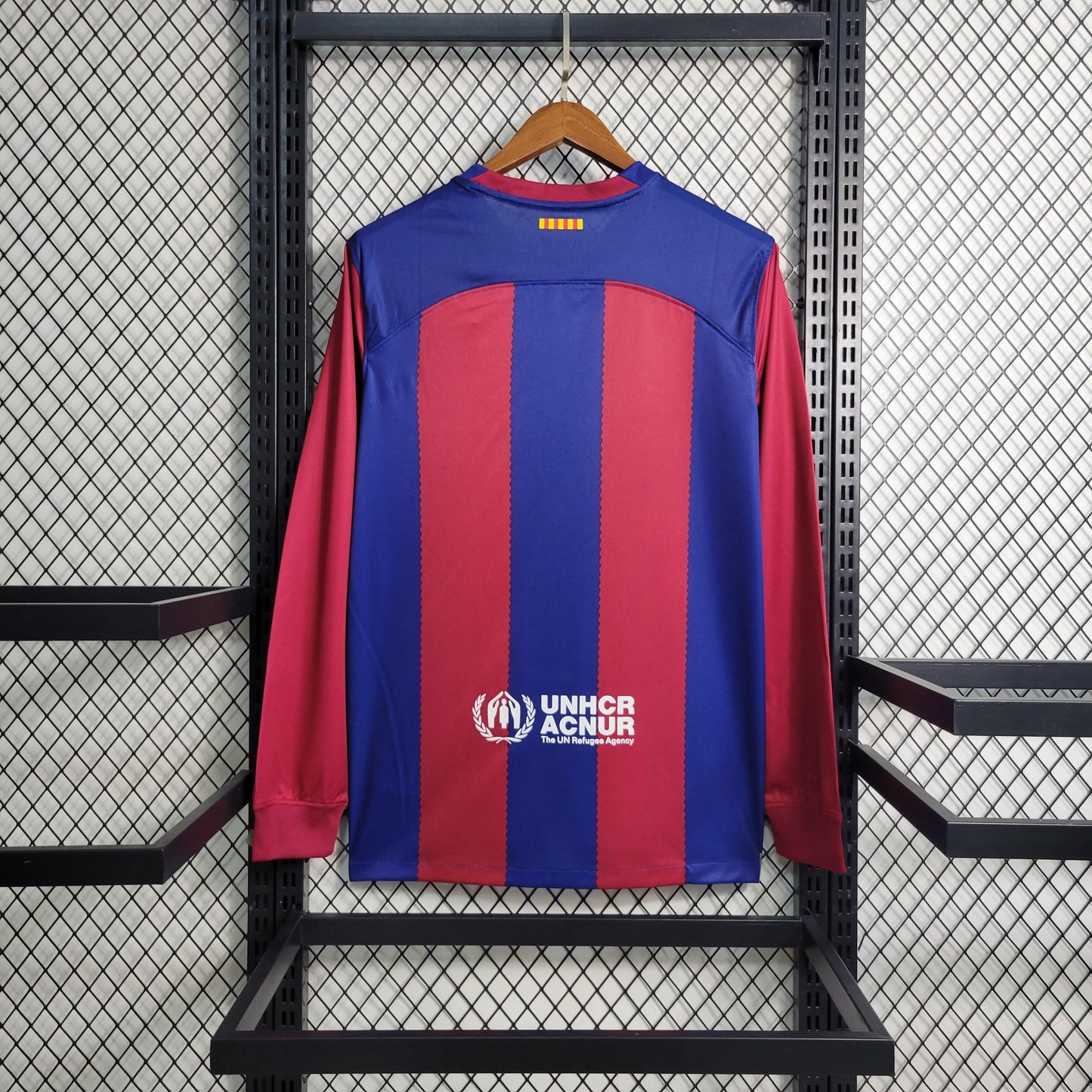 Camisa Barcelona 1 - Manga Longa - 2023/24