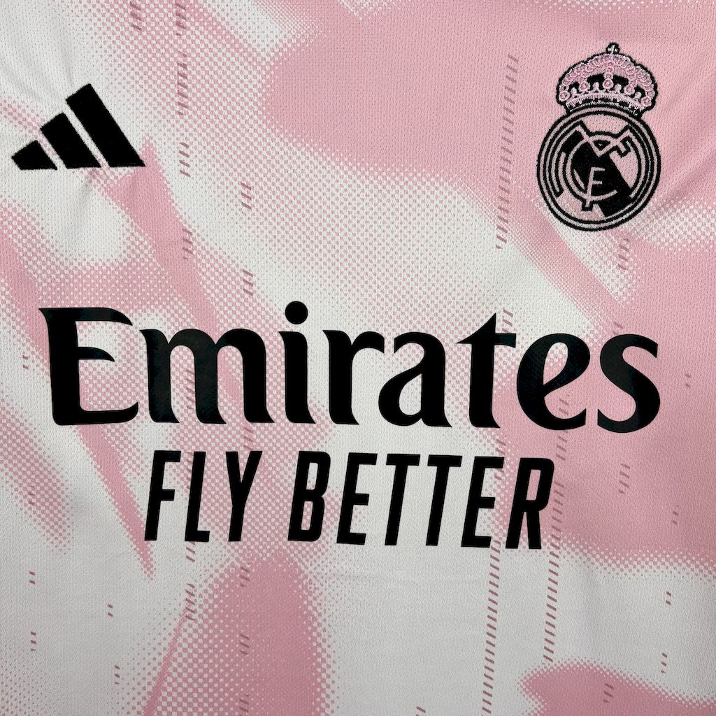 Camisa Real Madrid - Pink White - 2024/25