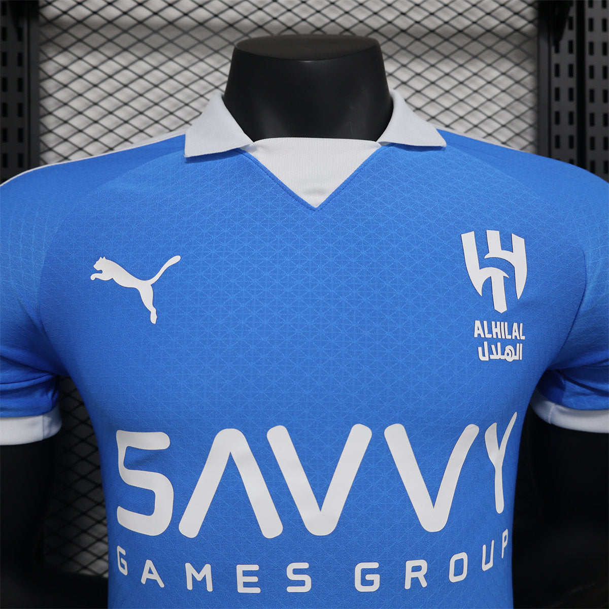 Camisa Al Hilal 70 anos - Modelo Jogador - 24/25
