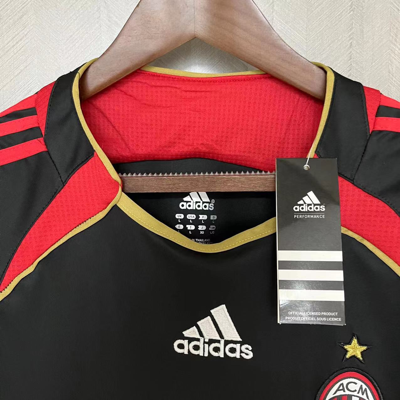 Camisa Milan Retrô Longa - 2006/07