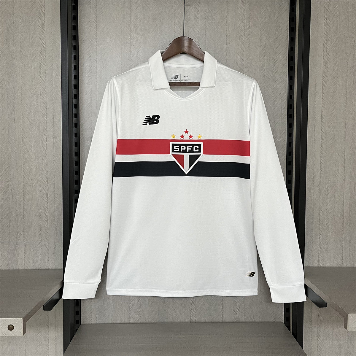 Camisa São Paulo 1 - Manga Longa - 24/25