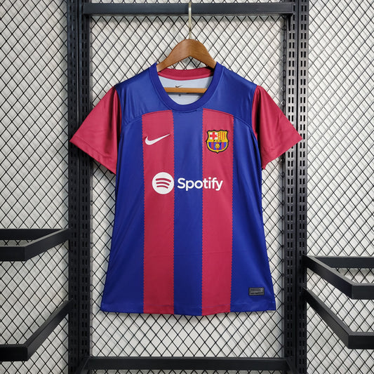 Camisa Barcelona 1 - Feminina - 2023/24