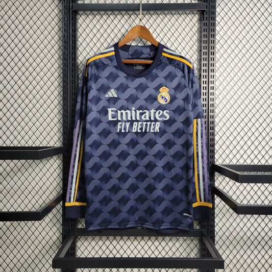 Camisa Real Madrid 2 - Manga Longa - 2023/24