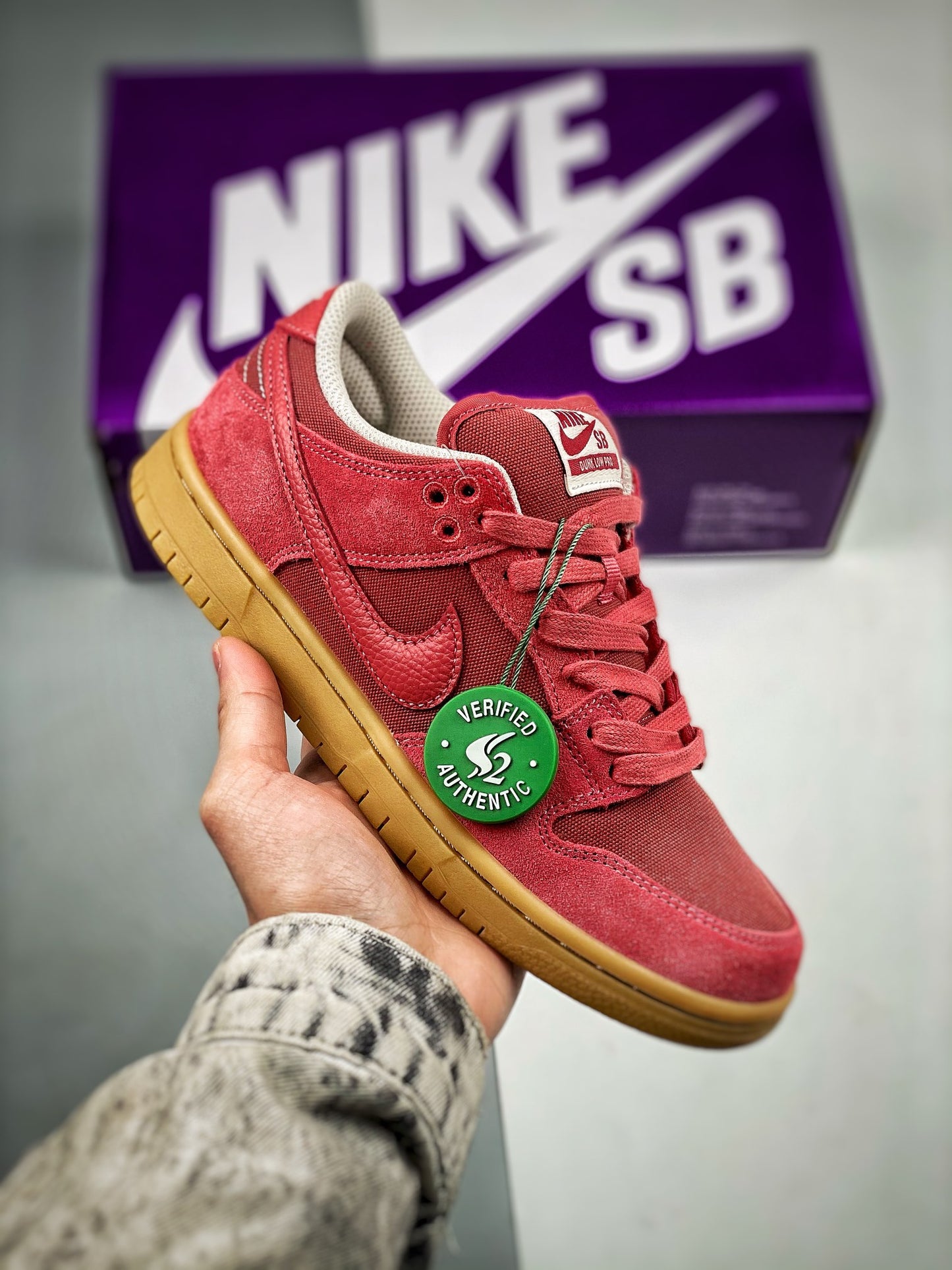 Nike Dunk Low Disrupt Red Gum