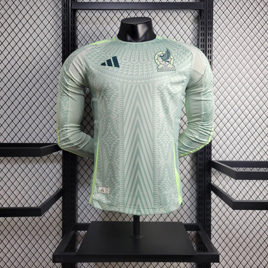 Camisa México 2 - Modelo Jogador - Manga Longa - 2024/25