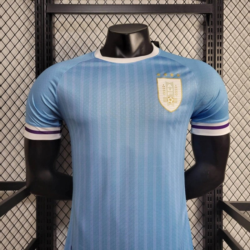 Camisa Uruguai 1 - 8M - Modelo Jogador - 2024/25