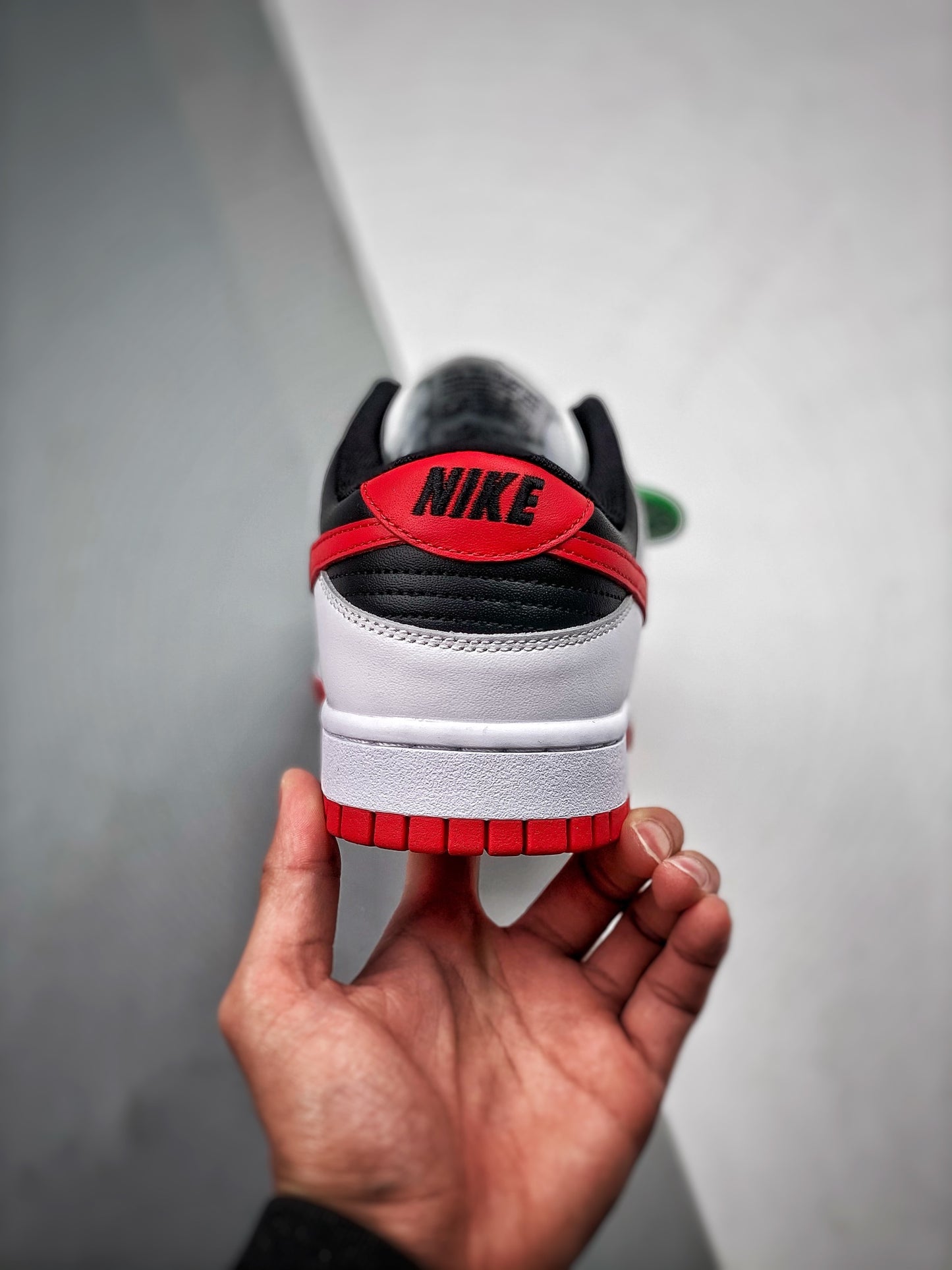 Nike Dunk Low Retro White Black University Red