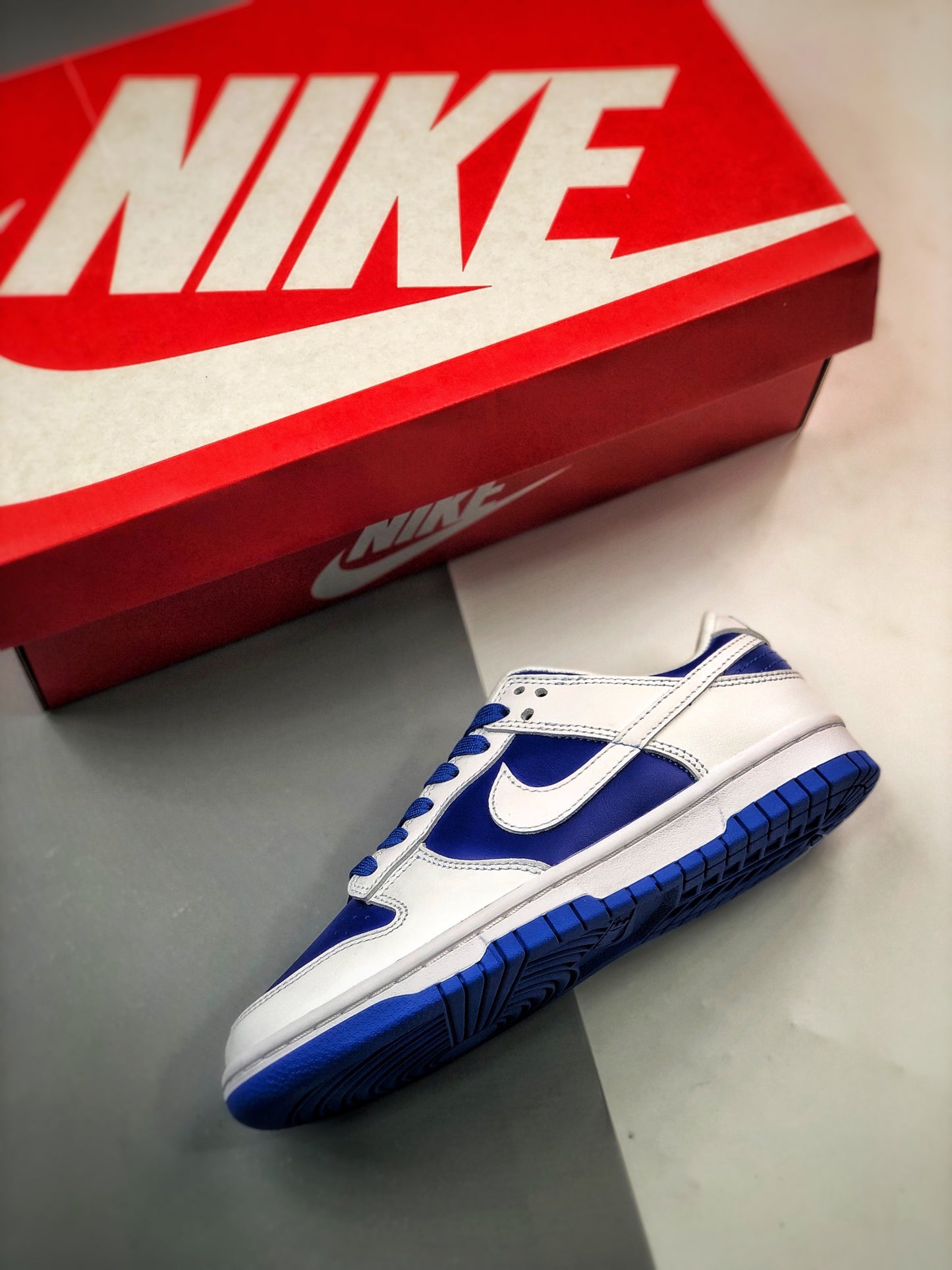 Nike Dunk Low - Racer Blue White