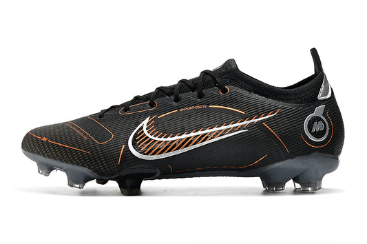 Nike Mercurial Vapor XIV Elite - Preto e laranja - Campo