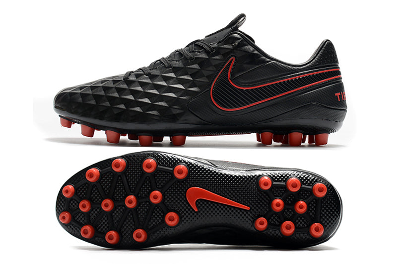 Nike Tiempo Legend VIII Academy - Preto/Vermelho - Campo