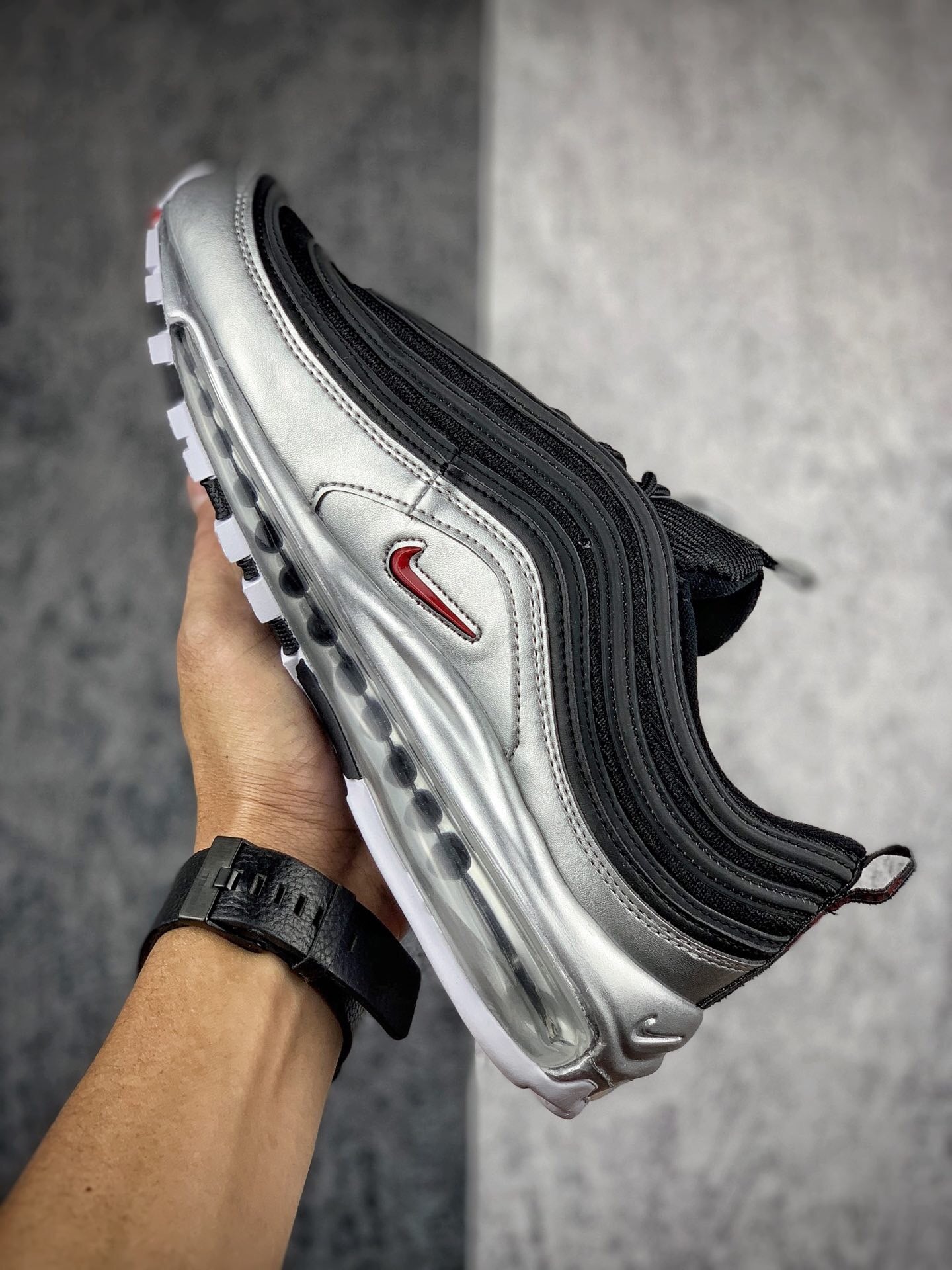 Nike Air Max 97 - Silver and Black