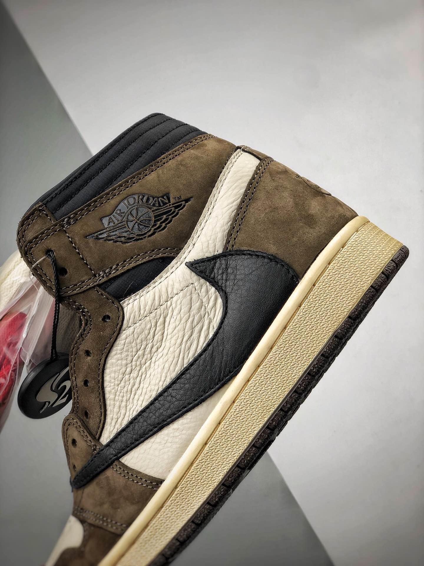 Travis Scott x Air Jordan 1 Retro High "Dark Mocha"