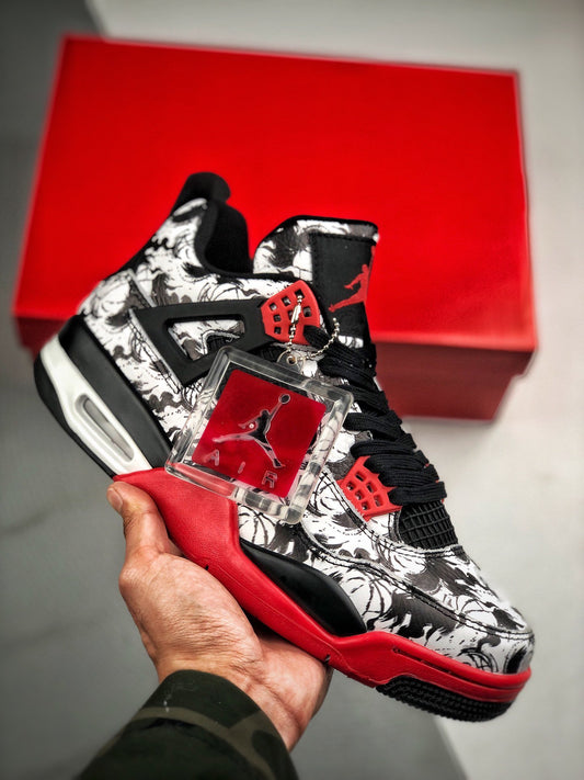 Air Jordan 4 Retro "Singles Day Tattoo"