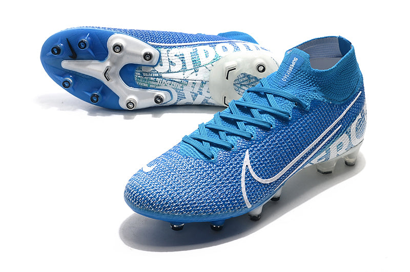 Nike Superfly 7 Elite SE - Flyknit 360 - Azul/Branco - Campo