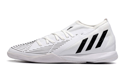 Adidas Predator Edge.3 Low - Branco/Preto - Futsal