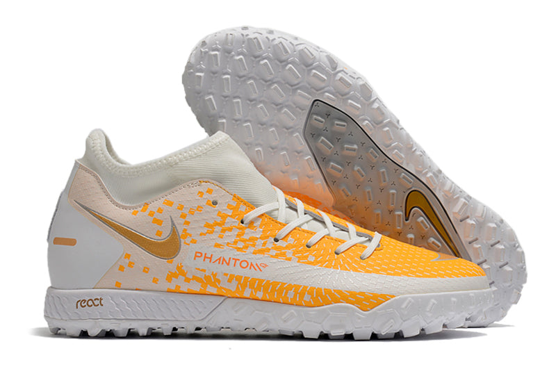 Nike Phantom GT Academy Dynamic Fit - Branco/Laranja - Society