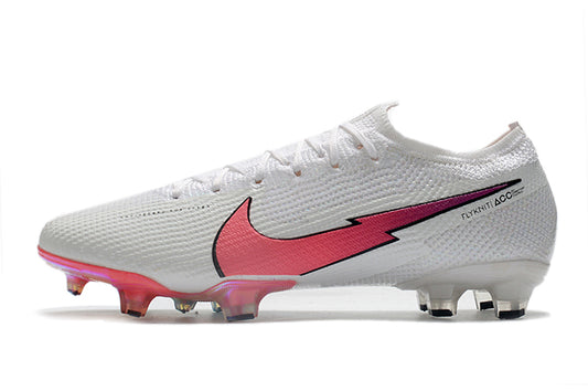 Nike Mercurial Vapor 13 Elite - Flyknit 360 - Branco/Rosa - Campo