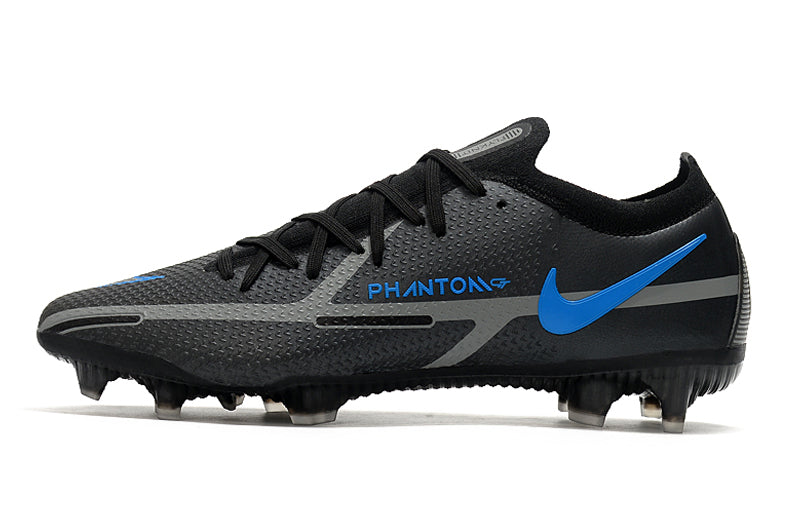 Nike Phantom GT2 Elite - Preto/Azul - Campo