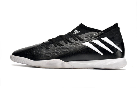 Adidas Predator Edge.3 Low - Preto/Branco - Futsal