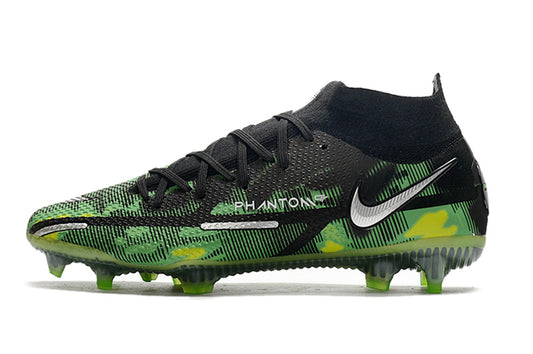 Nike Phantom GT2 Dynamic Fit Elite - Preto/Verde - Campo