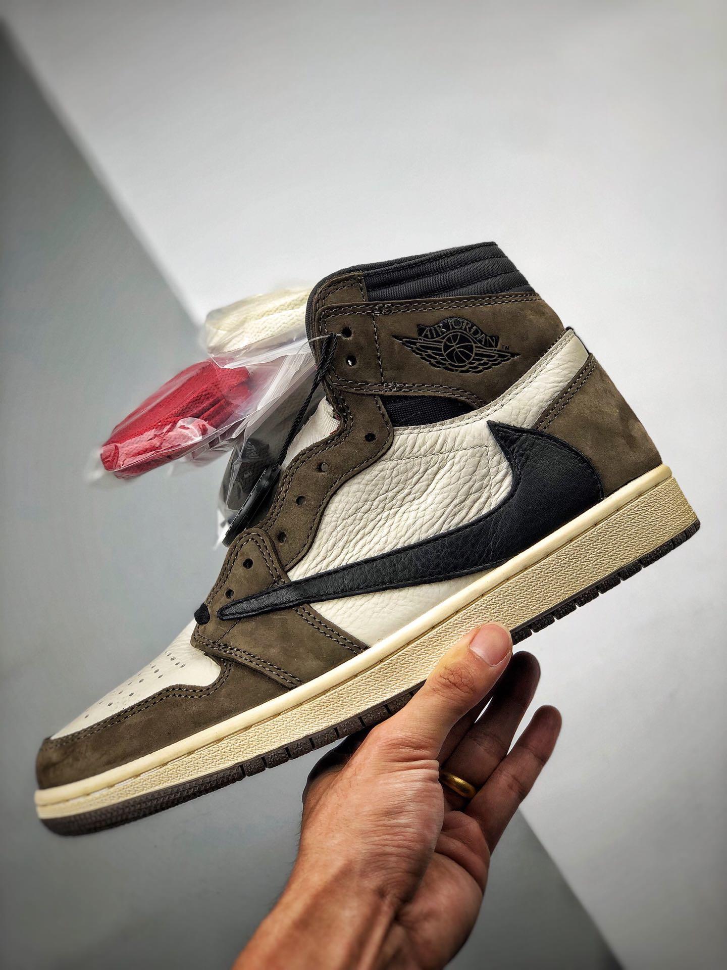 Travis Scott x Air Jordan 1 Retro High "Dark Mocha"