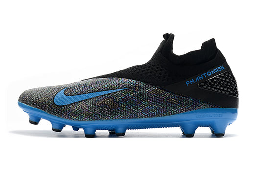 Nike Phantom VSN 2 Elite DF - Preto/Azul - Campo