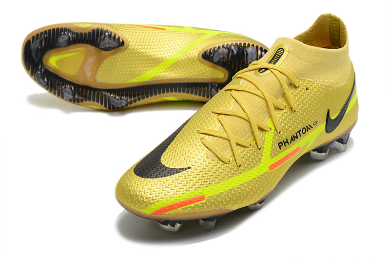 Nike Phantom GT2 Dynamic Fit Elite - Laranja/Amarelo - Campo